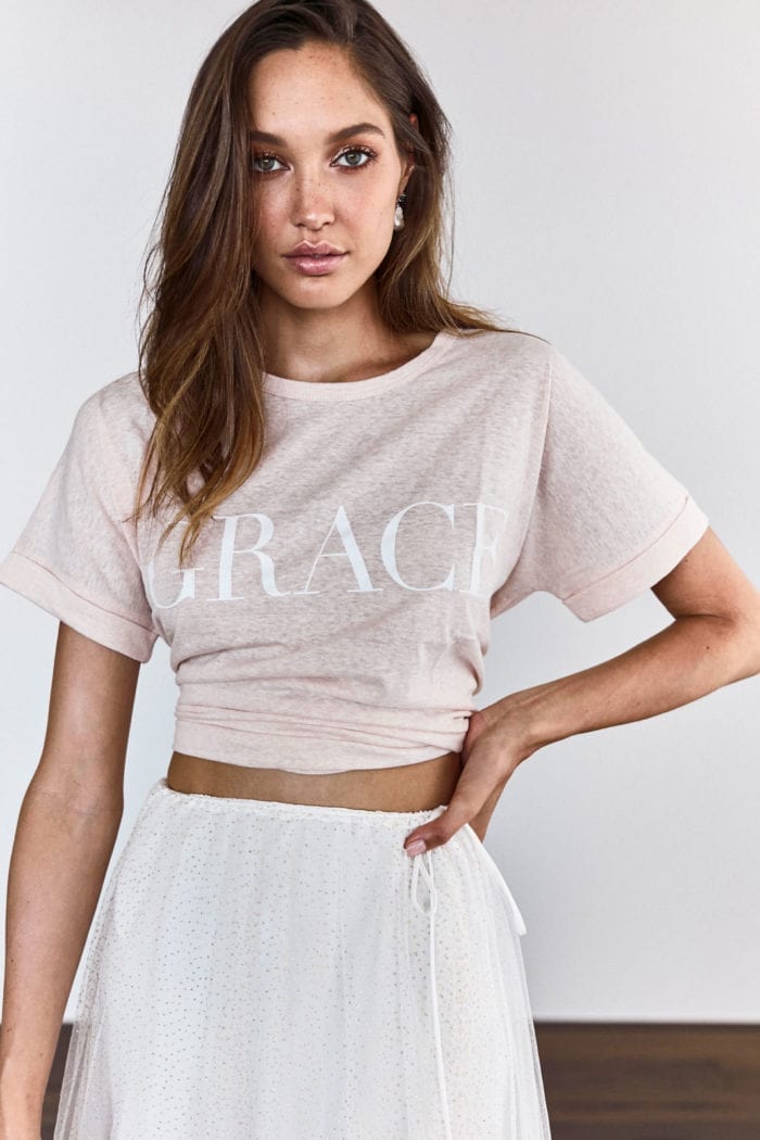 T-shirt Grace Loves Lace 
