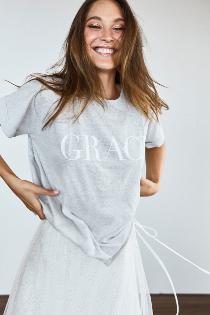 T-shirt Grace Loves Lace 