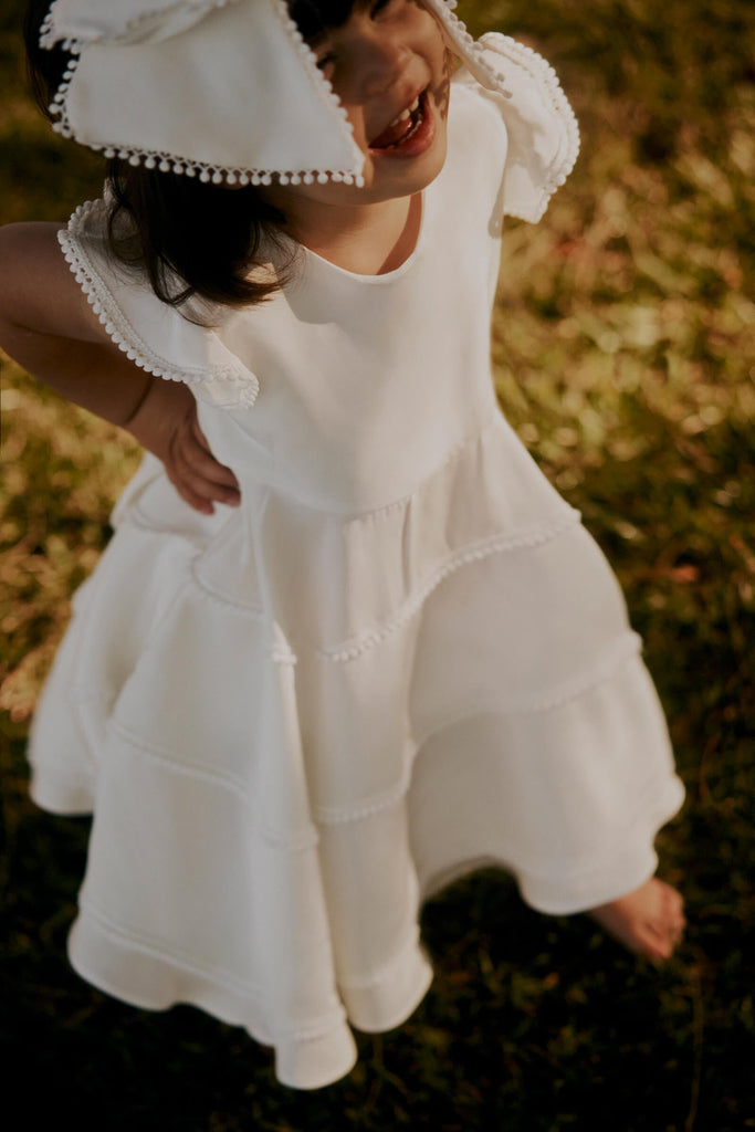 Grace Loves Lace Mini Silk Bambini Flower Girl Dress (robe de jeune fille)